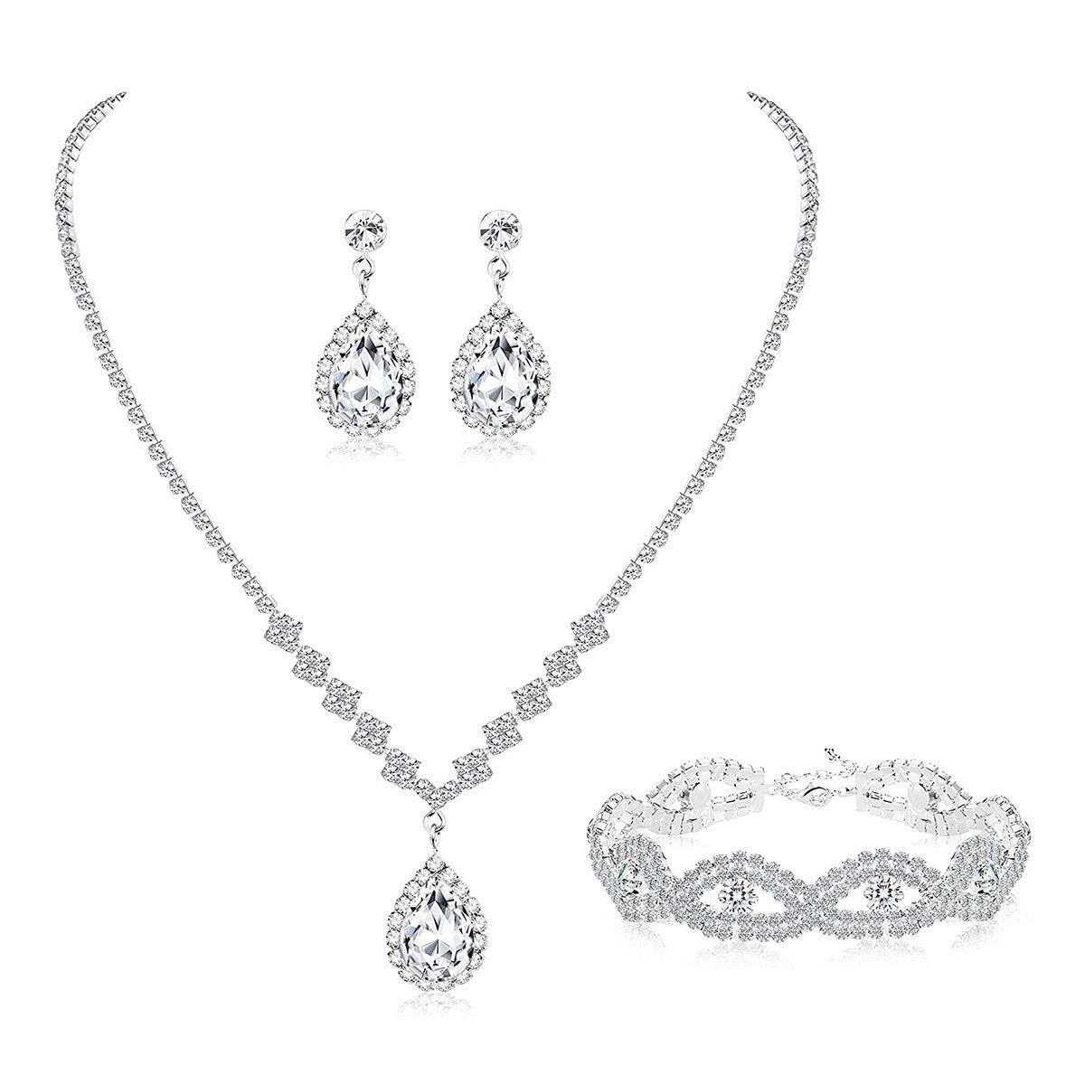 simple style heart rhinestone gem