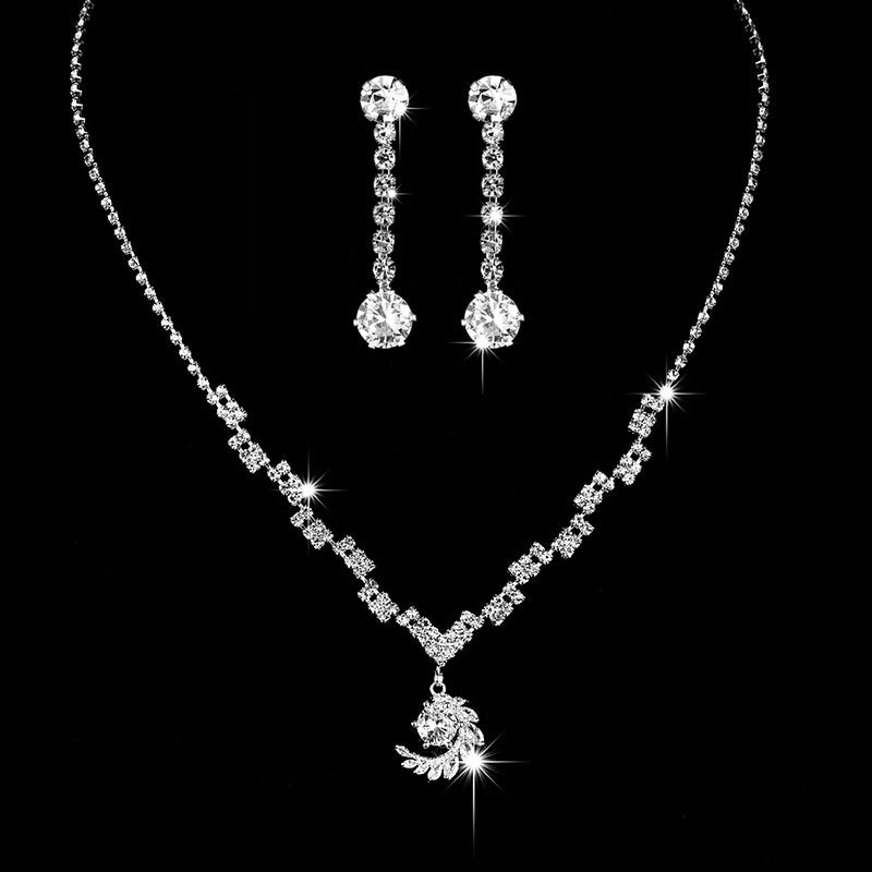 simple style heart rhinestone gem