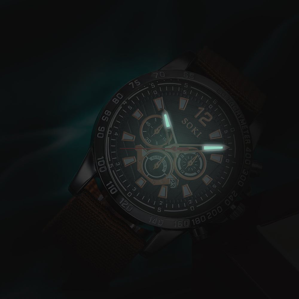 fashion solid color buckle quartz men's watches