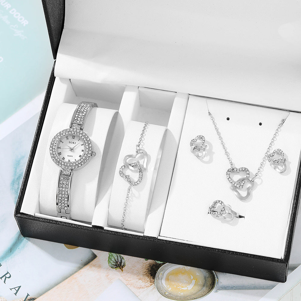 fashion solid color jewelry buckle quartz women's watches