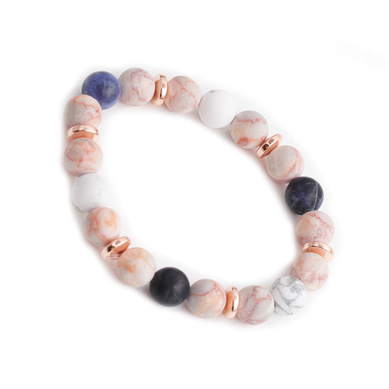 fashion geometric natural stone no inlaid bracelets