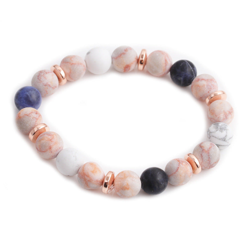fashion geometric natural stone no inlaid bracelets