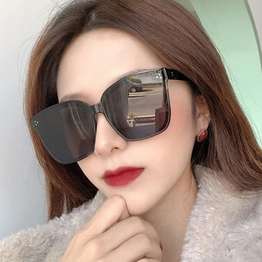 fashion three-meter nail square sunglasses new sun protection wild sunglasses