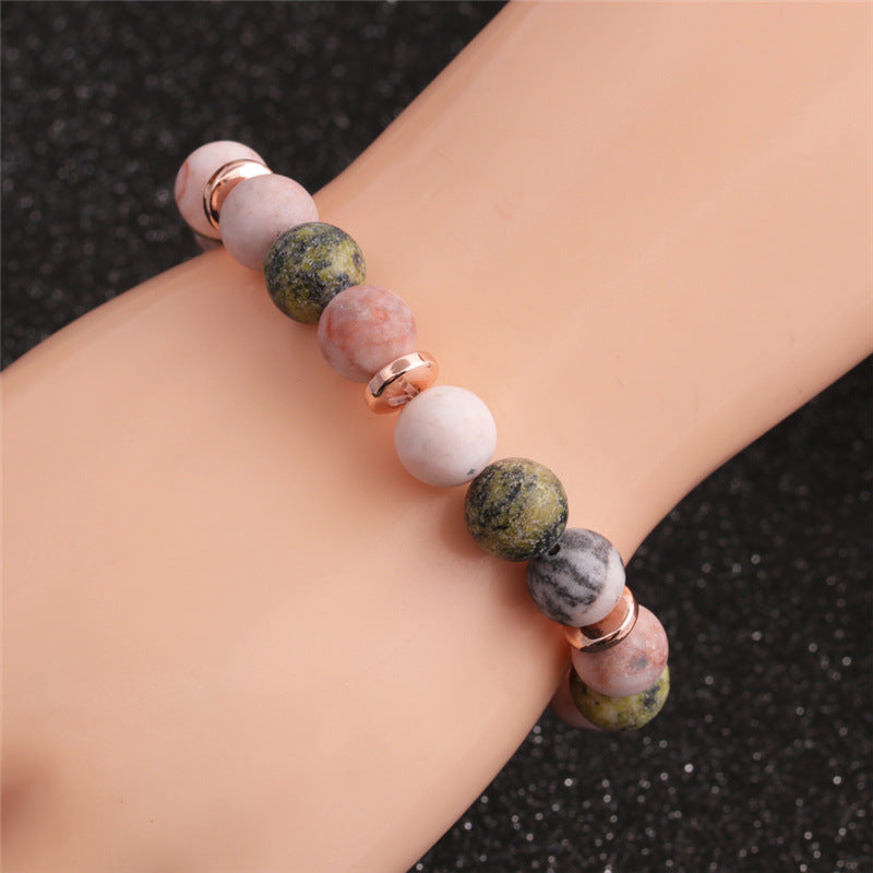 fashion geometric natural stone no inlaid bracelets
