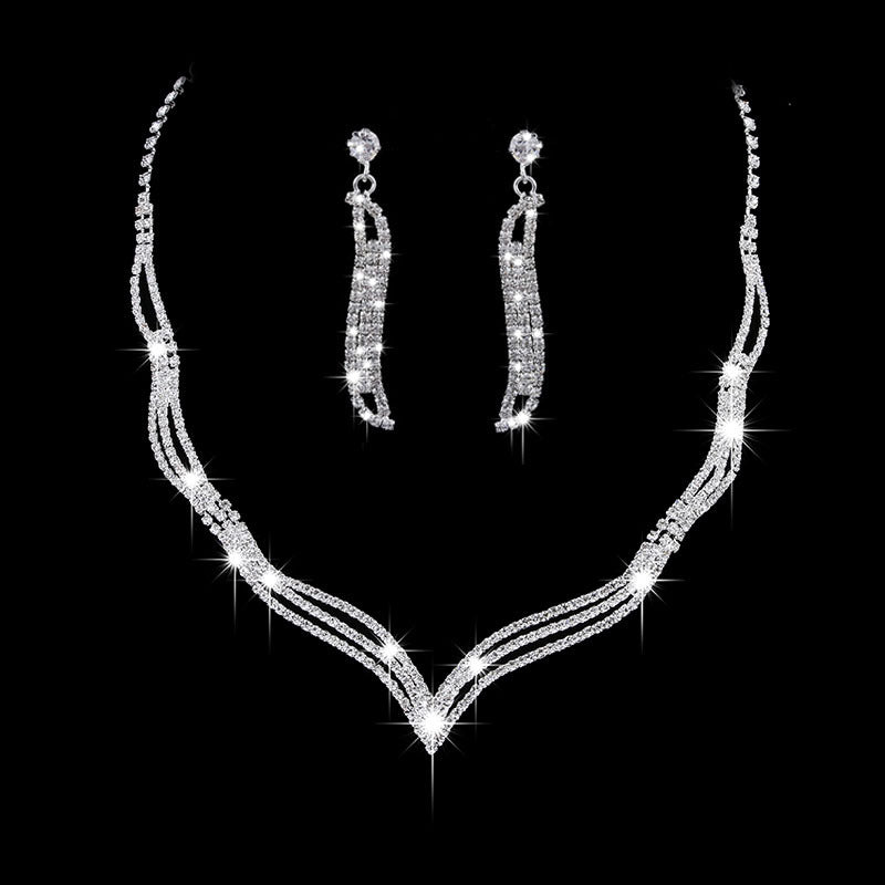 simple style heart rhinestone gem