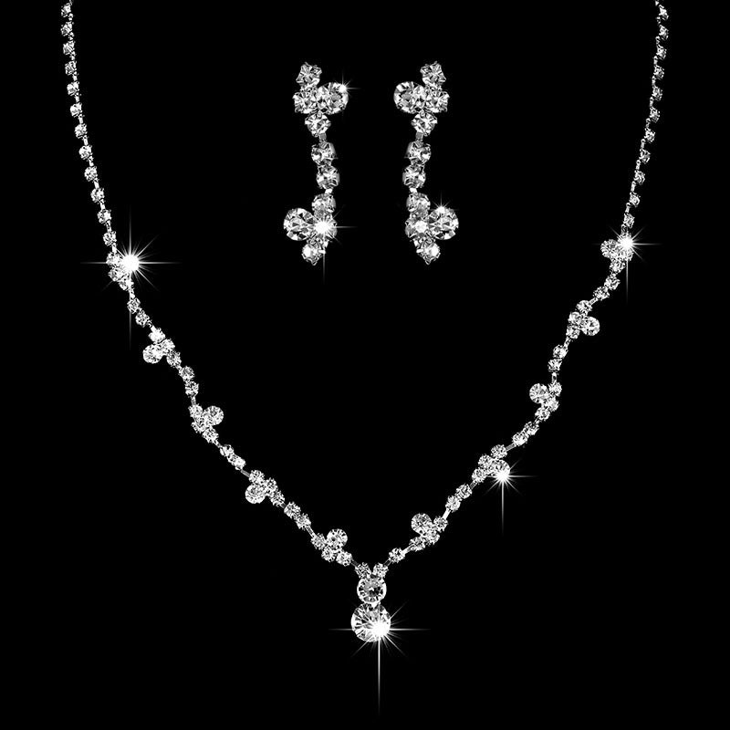 simple style heart rhinestone gem