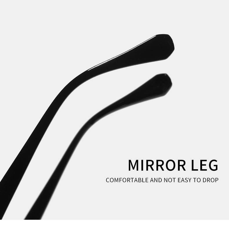 fashion leopard pc uv400 resin cat eye patchwork full frame women's sunglasses