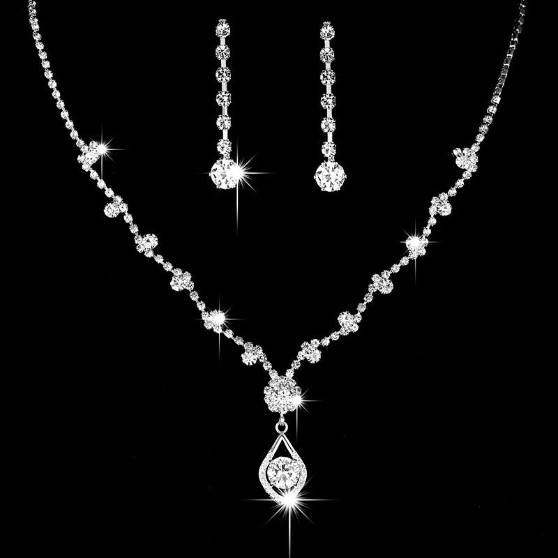 simple style heart rhinestone gem