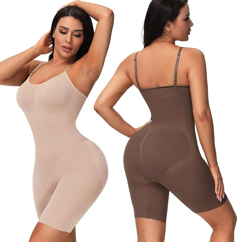 Belly Contracting And Hip Lifting Shaping Stretch BodySlimming Corset One-piece