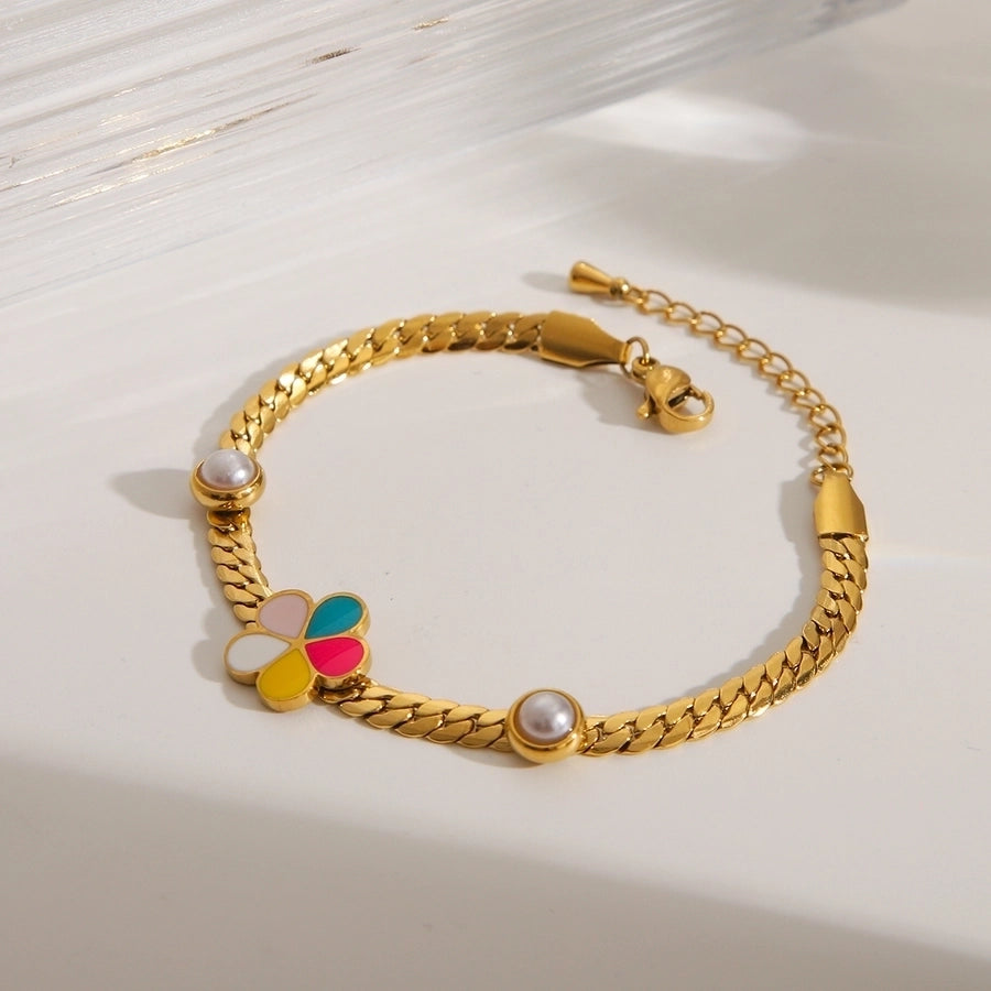 18K Gold Plated  Bracelets Earrings Necklace