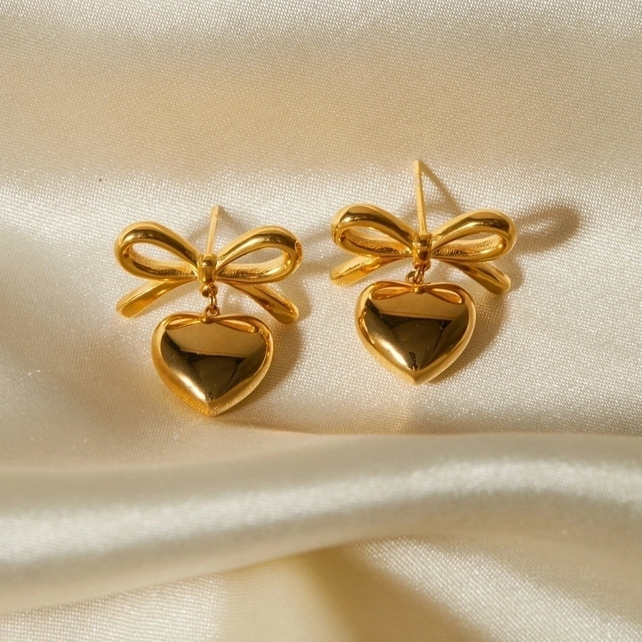 18K Gold Plated Drop Earrings